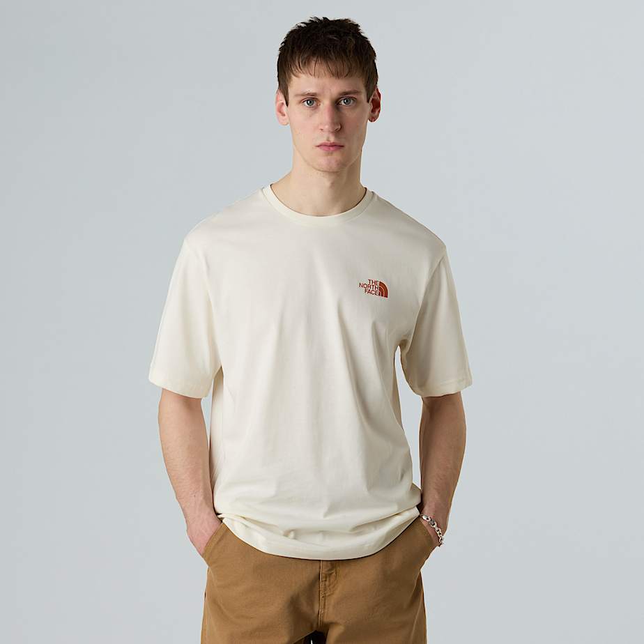 Uniseks Vintage Postcard Relaxed-T-shirt - 4