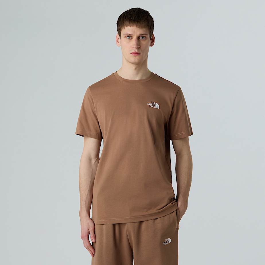 The North Face Simple Dome T-shirt Für Herren Latte Größe XL male