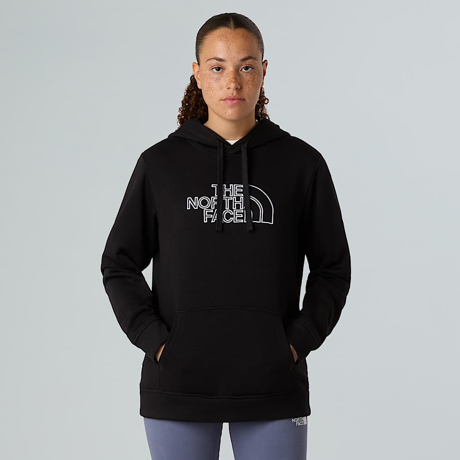 The North Face Drew Peak Light Kapuzenpulli Für Damen Tnf Black-tnf White Größe L female