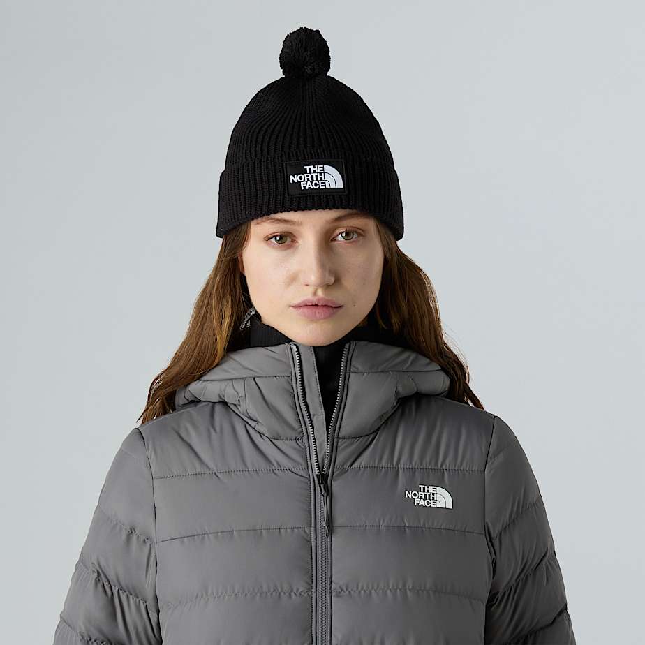TNF Logo Box Beanie mit Bommel - 2