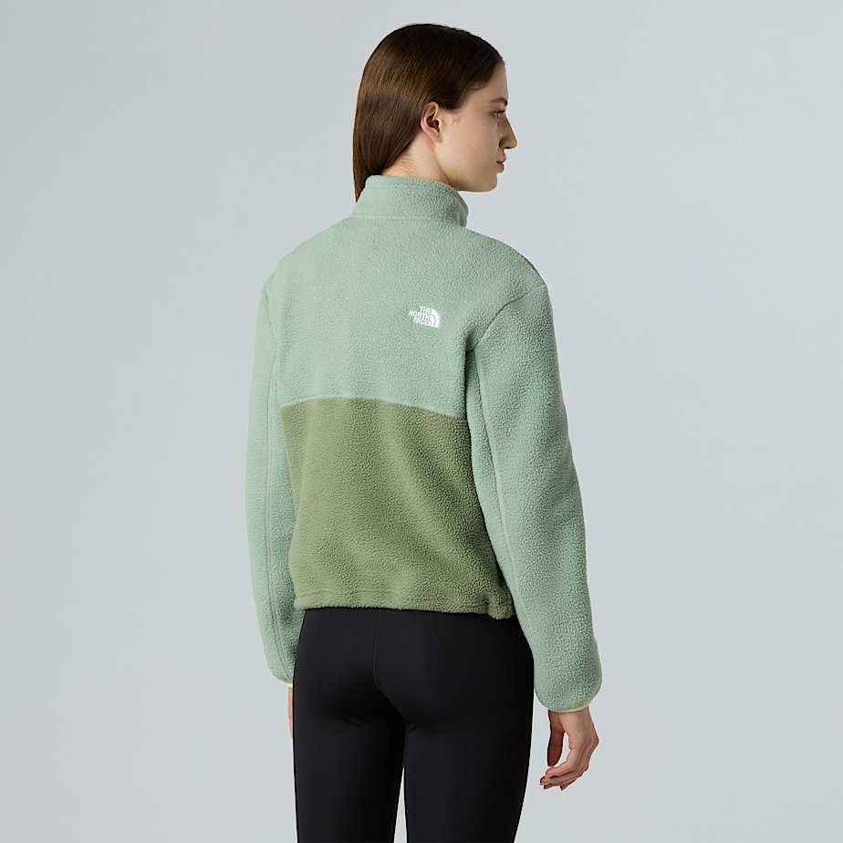 Yumiori Fleecejacke mit 1/4-langem RV für Damen - 3