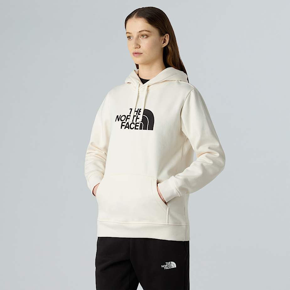 The North Face Drew Peak Kapuzenpulli Für Damen White Dune Größe XL female