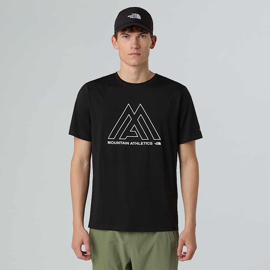 The North Face Mountain Athletics 24/7 T-shirt Für Herren Tnf Black Größe XS male