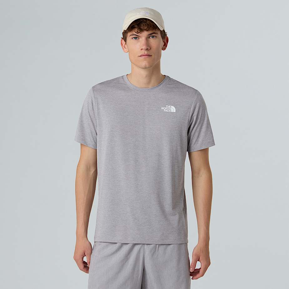 The North Face 24/7 T-shirt Für Herren Tnf Pale Grey Heather Größe XXL male