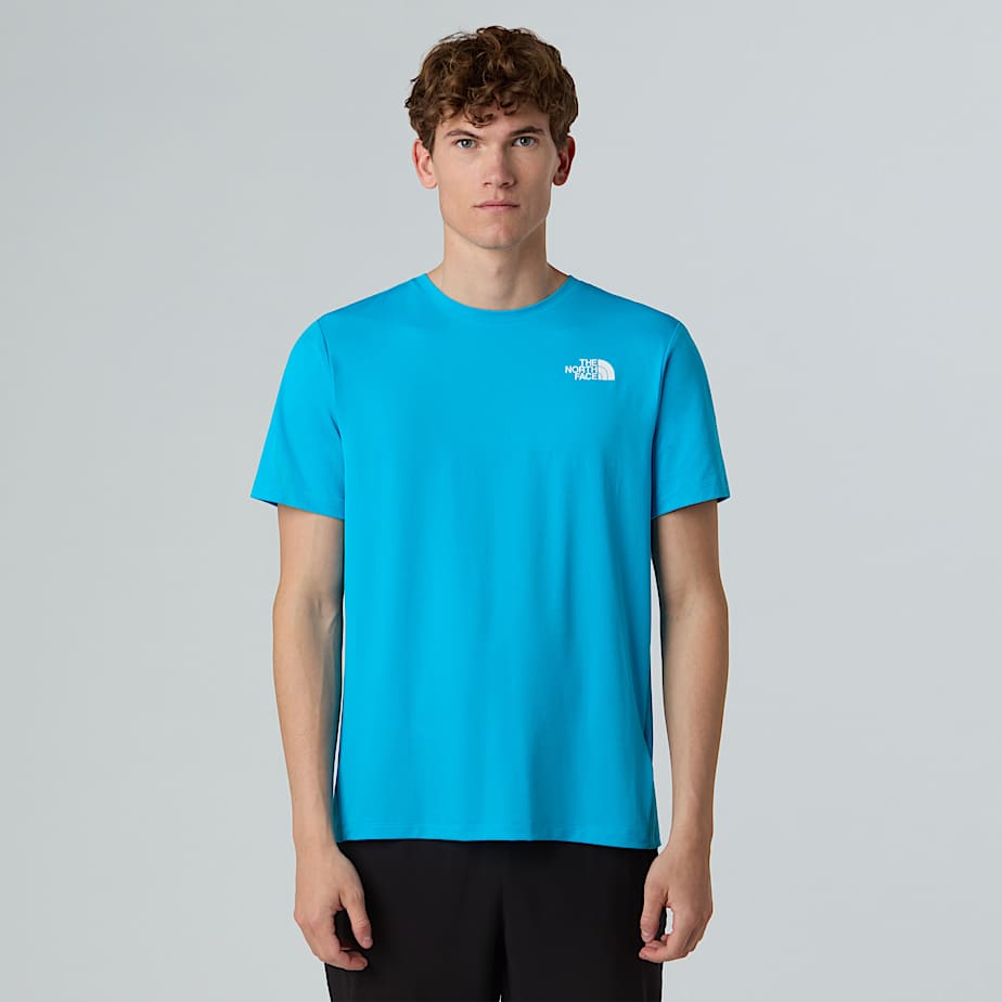 The North Face 24/7 T-shirt Für Herren Meridian Blue Größe L male