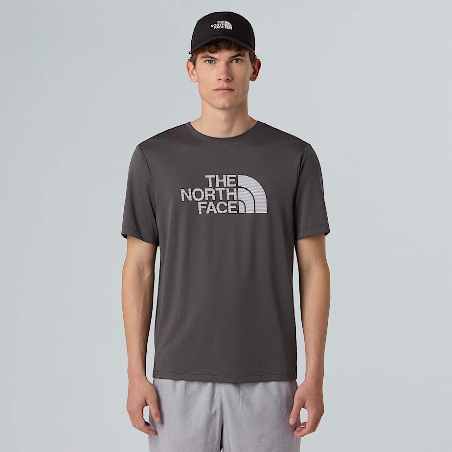 The North Face 24/7 Easy T-shirt Für Herren Anthracite Grey Größe XS male