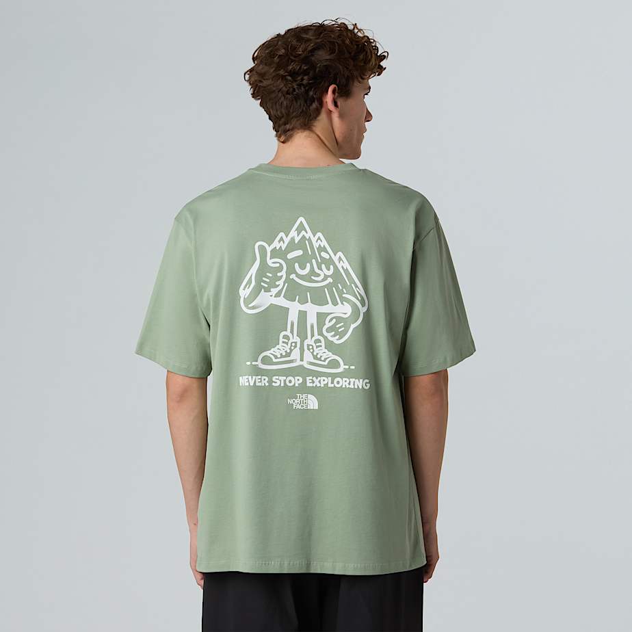 Unisex Mountain Fun Oversized T-Shirt - 3