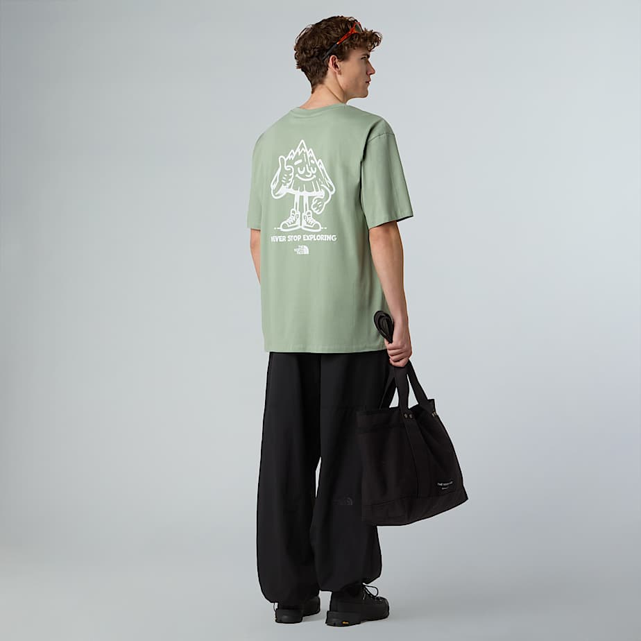 Unisex Mountain Fun Oversized T-Shirt - 5
