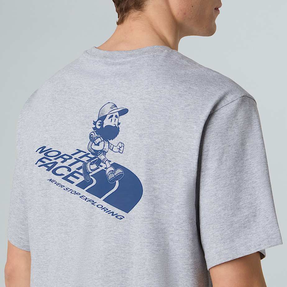 Unisex Run Graphic Relaxed T-Shirt - 7
