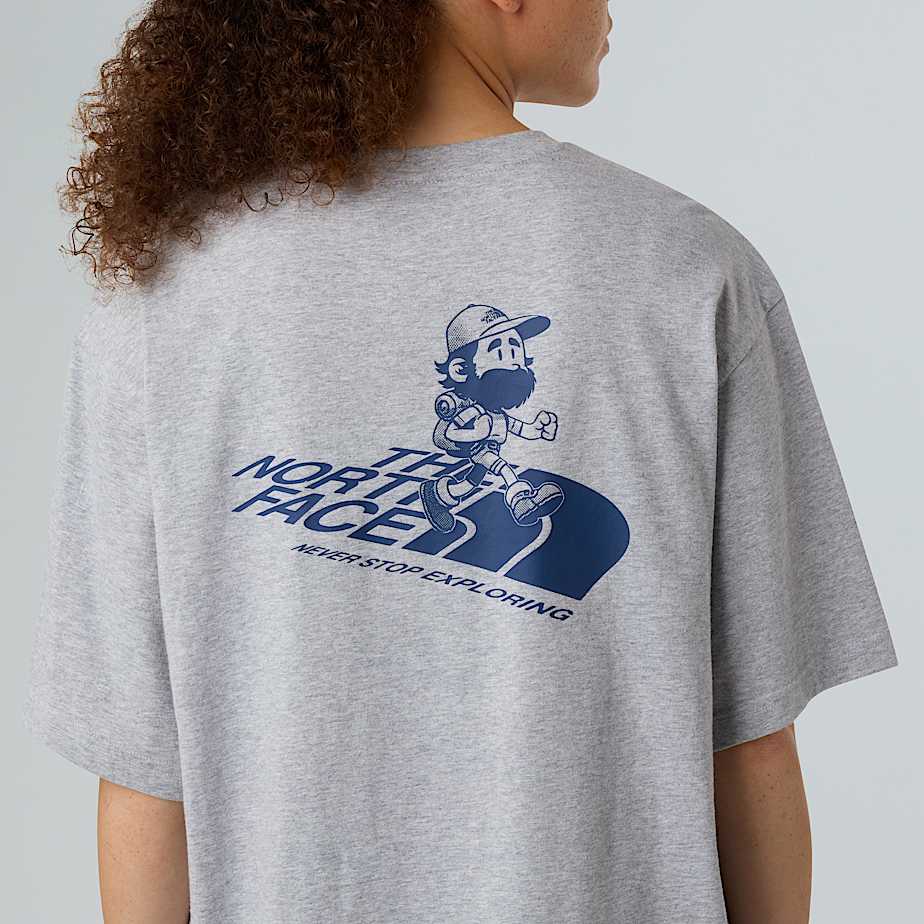 Unisex Run Graphic Relaxed T-Shirt - 12