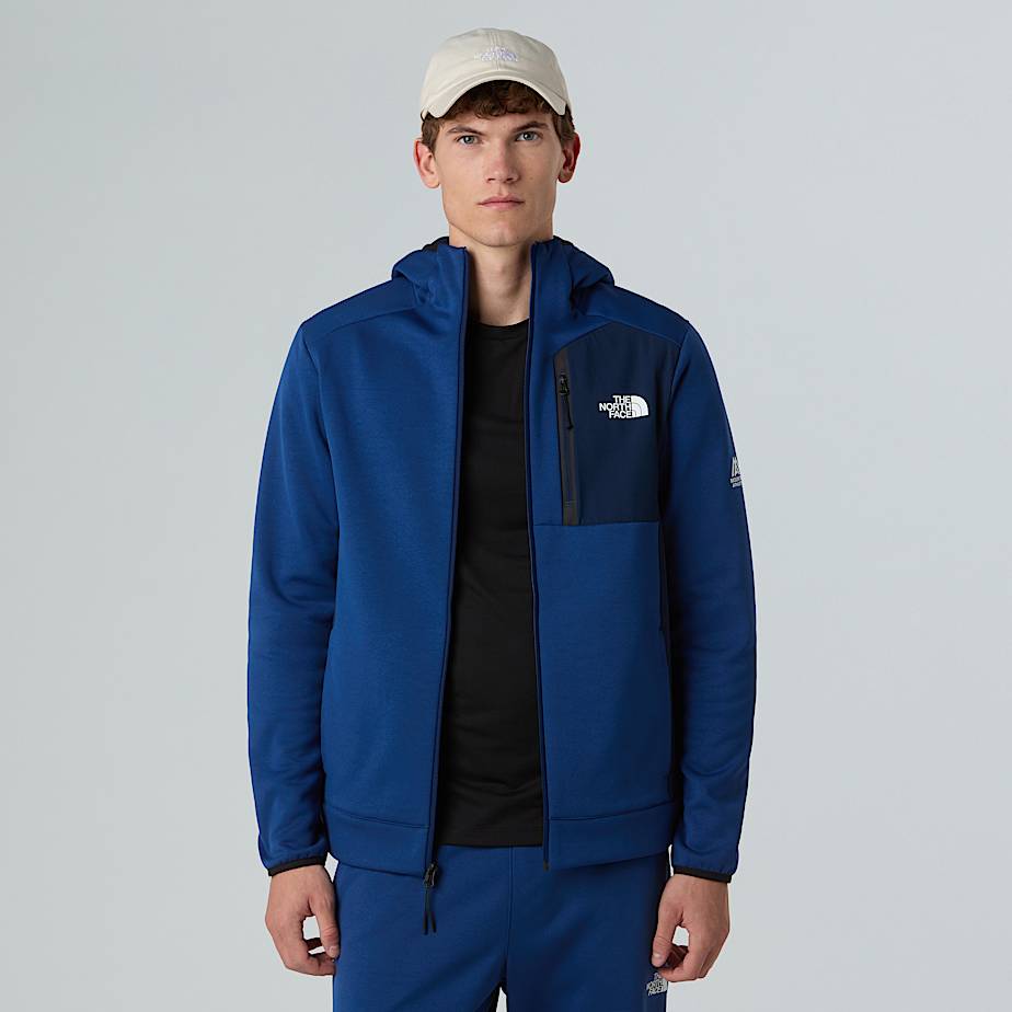 Mountain Athletics-fleece met capuchon en volledige rits voor heren - 4
