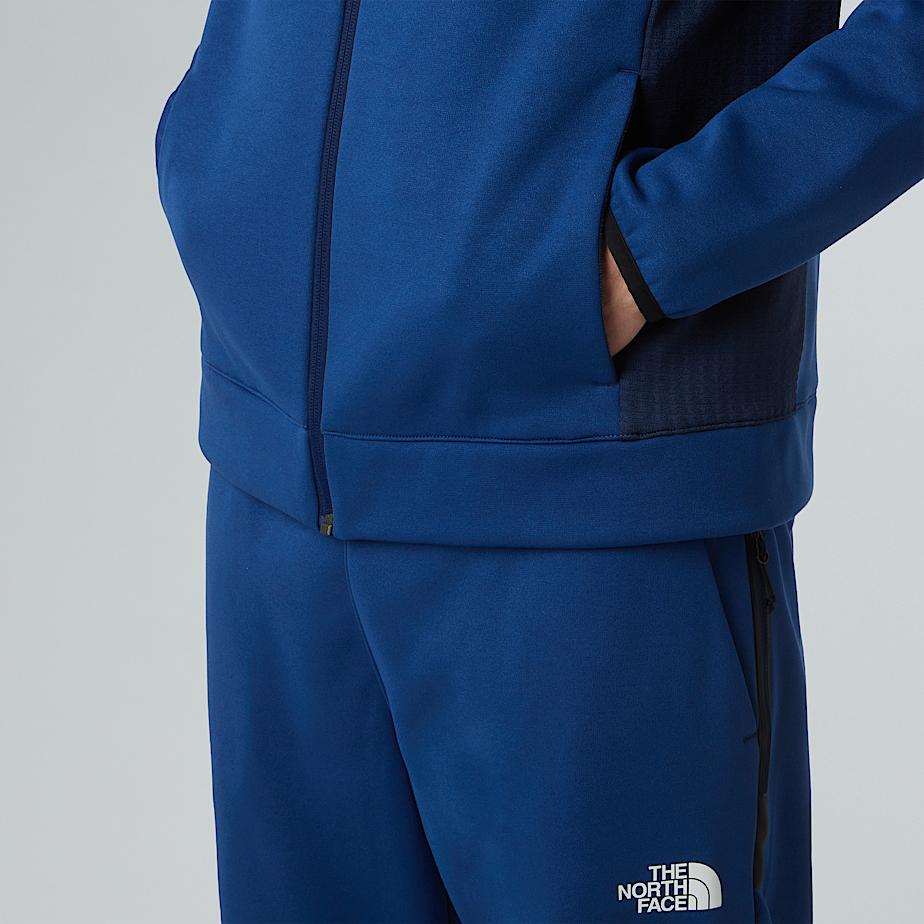 Mountain Athletics-fleece met capuchon en volledige rits voor heren - 6