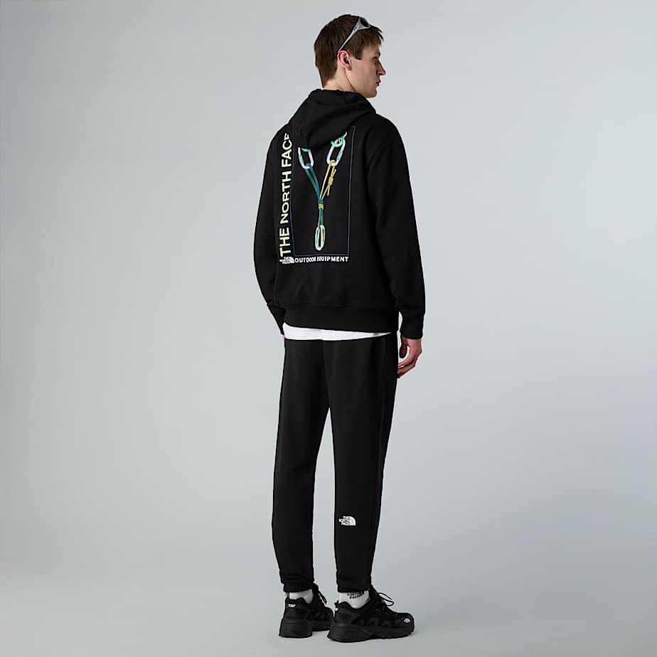 【THE NORTH FACE】 \"EXPLORE GEAR\" リラックス フーディ /black The North Face Explore Gear Relaxed Hoodie - TNF Black