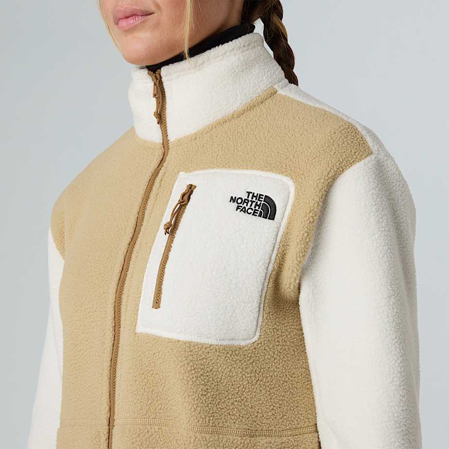 Yumiori-fleecejas met volledige rits voor dames - 5