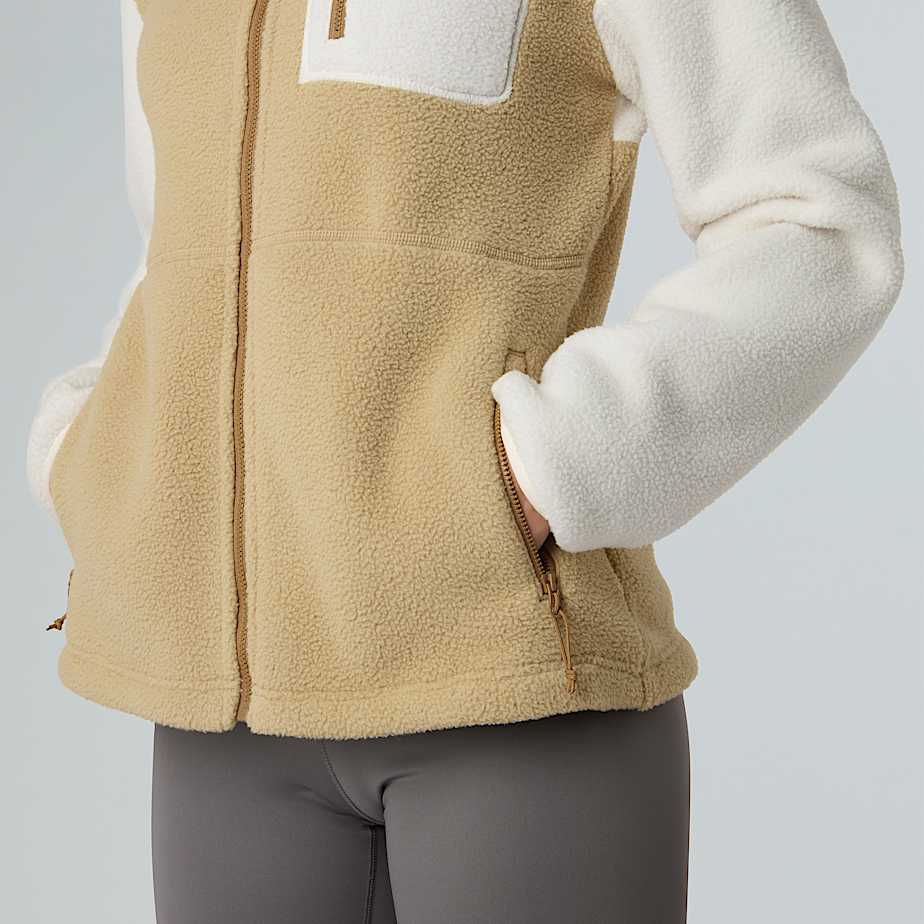 Yumiori-fleecejas met volledige rits voor dames - 6