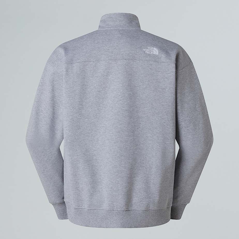 Felpa Oversized con cerniera a 1/4 unisex - 2