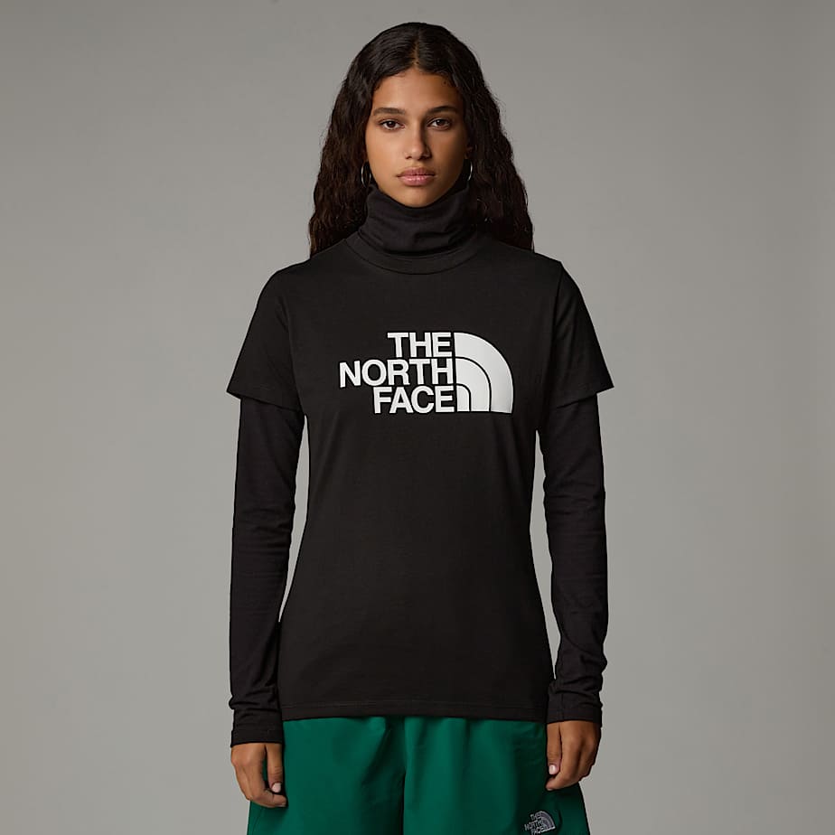 The North Face Easy T-shirt Für Damen Tnf Black Größe XS female