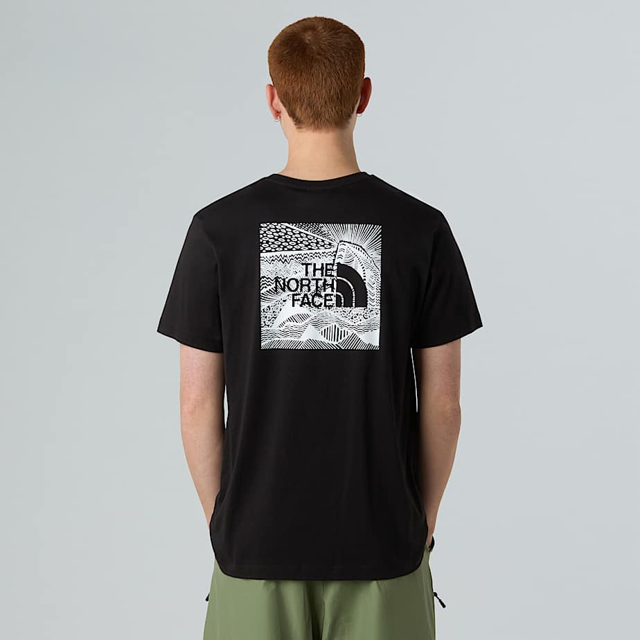 The North Face Redbox Celebration T-shirt Für Herren Tnf Black Größe XS male