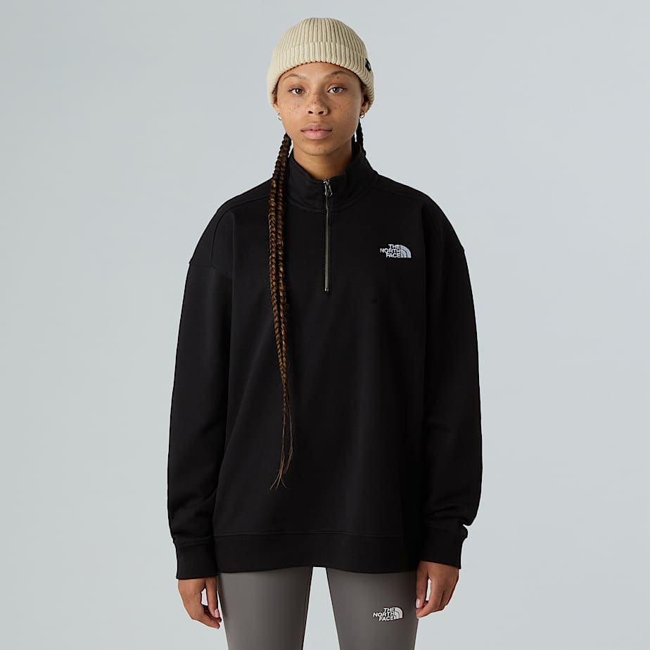 Unisex Oversized 1/4 Zip Sweatshirt | The North Face FI