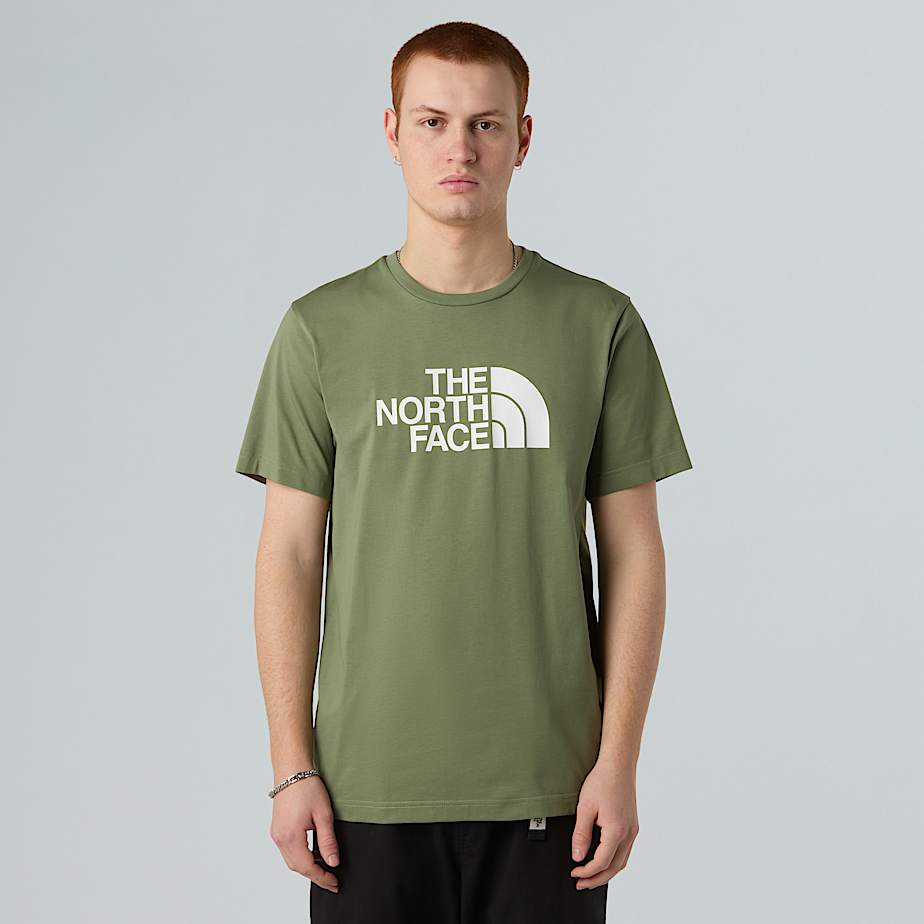 The North Face Easy T-shirt Für Herren Bark Mist Größe XXL male