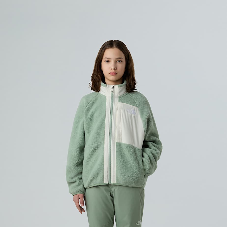 Yumiori Fleecejacke mit durchgehendem RV für Mädchen - 1