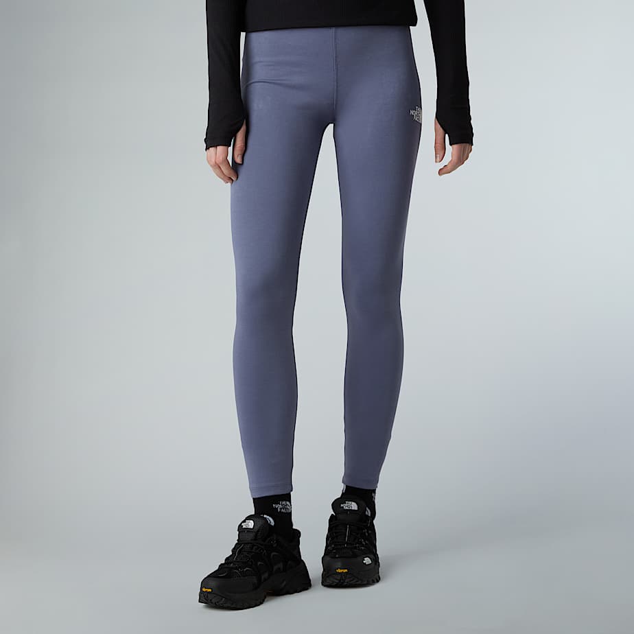 The North Face Simple Dome Leggings Aus Baumwolle Für Damen Twilight Galaxy Größe  female