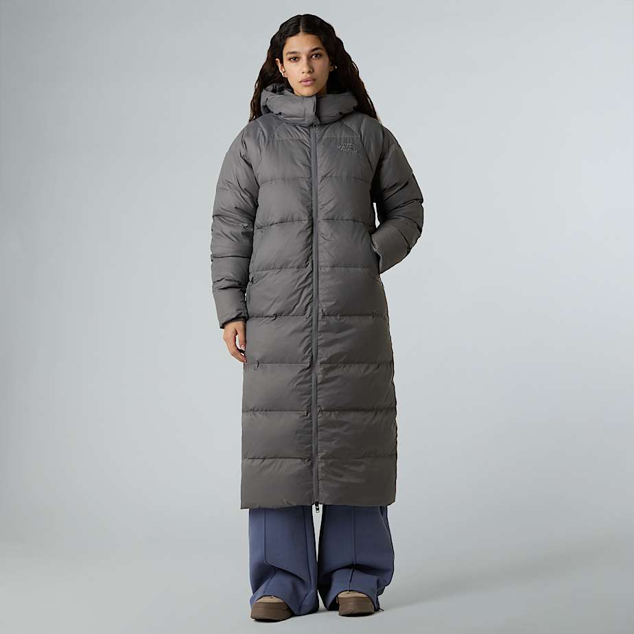 Parka longue à capuche en duvet Hydrenalite City pour femme - 1