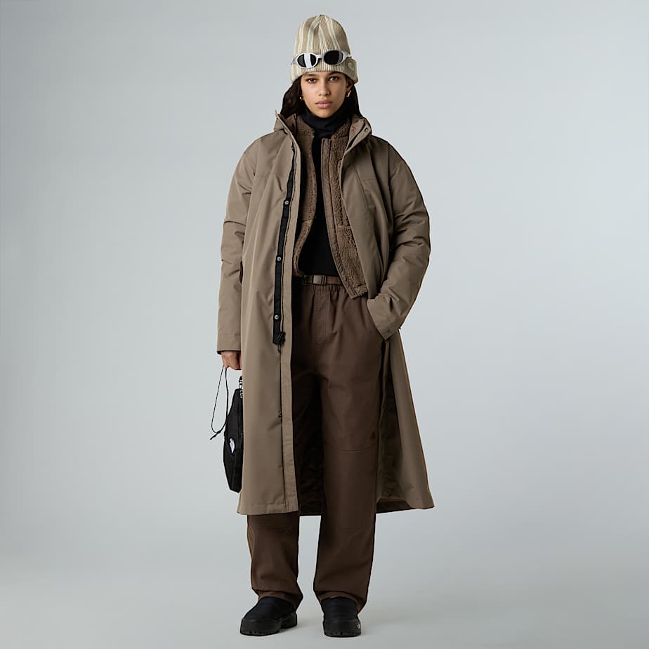 Nukabira Regen-Shell-Parka für Damen