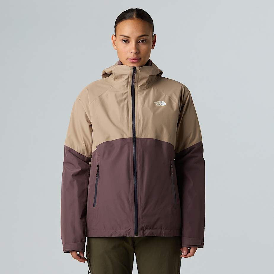 The North Face Diablo Dynamic Zip-in-jacke Für Damen Mushroom Grey-tawny Quartz Größe XL female