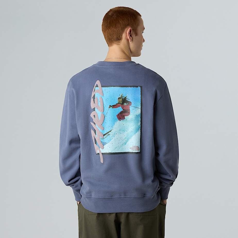 NSE Slopes relaxt geschnittenes Sweatshirt in Unisex - 3