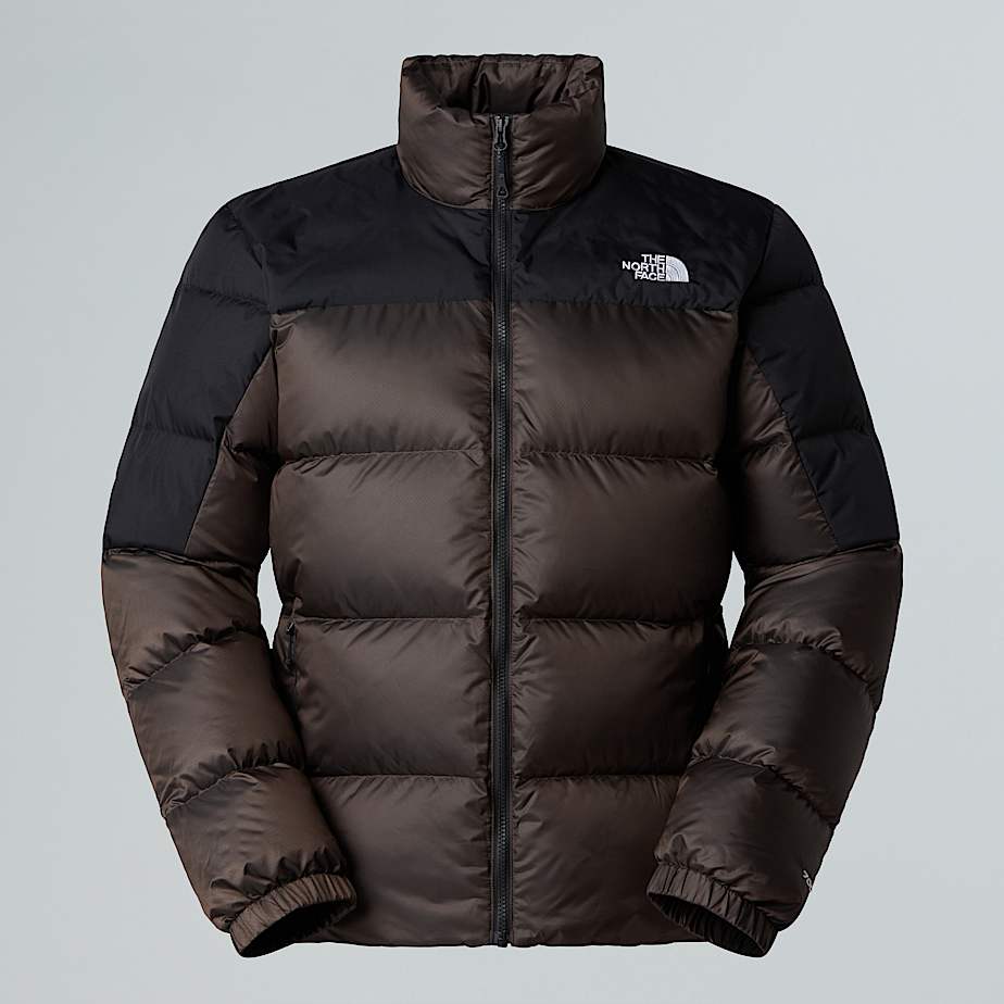 The North Face Diablo 2.0 Daunenjacke Für Herren Smokey Brown Black Heather-tnf Black Größe XL male