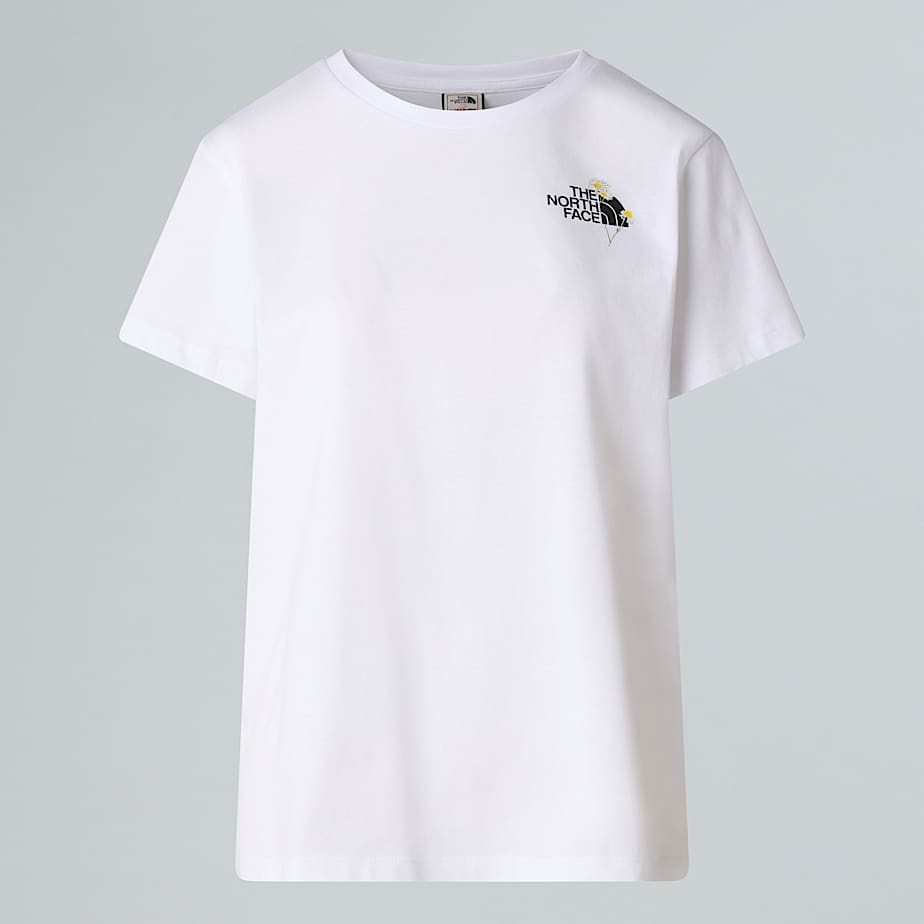 T-shirt descontraída Alpine Flower para mulher - 7