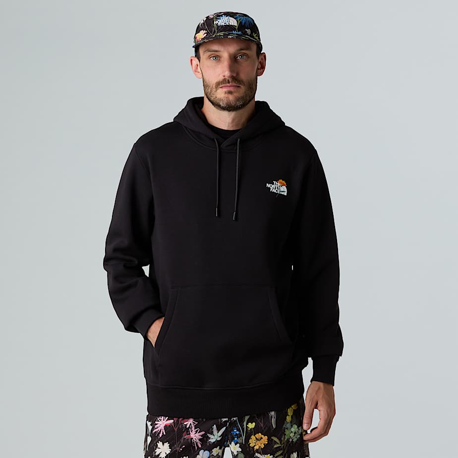 Camisola com capuz Alpine Flower para homem - 2