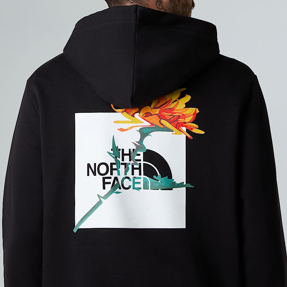 Camisola com capuz Alpine Flower para homem - 5