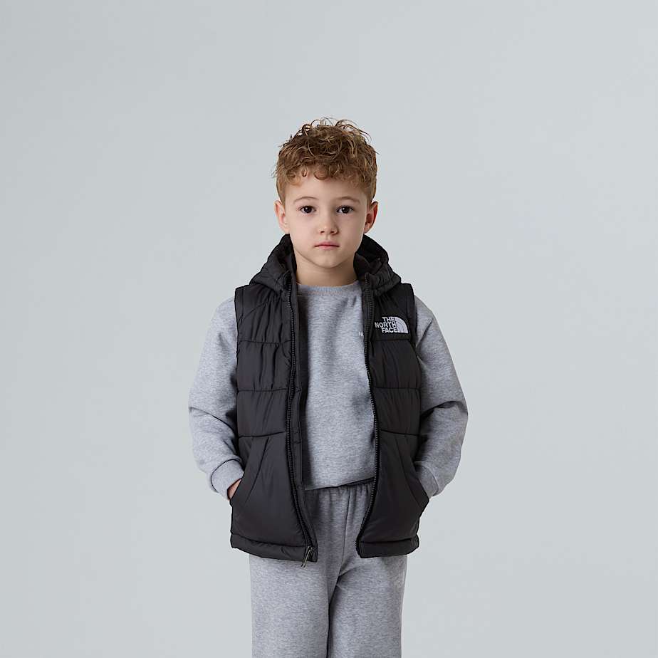 Circular-bodywarmer met capuchon voor kids - 4
