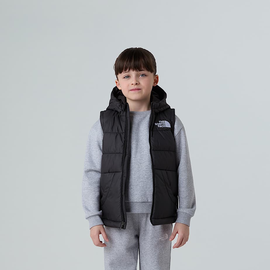 Circular-bodywarmer met capuchon voor kids - 10