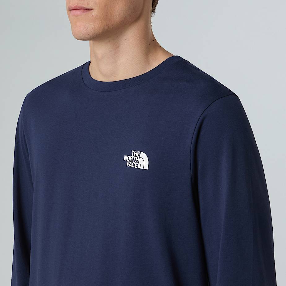 Men’s Long-Sleeve Simple Dome T-Shirt - 4