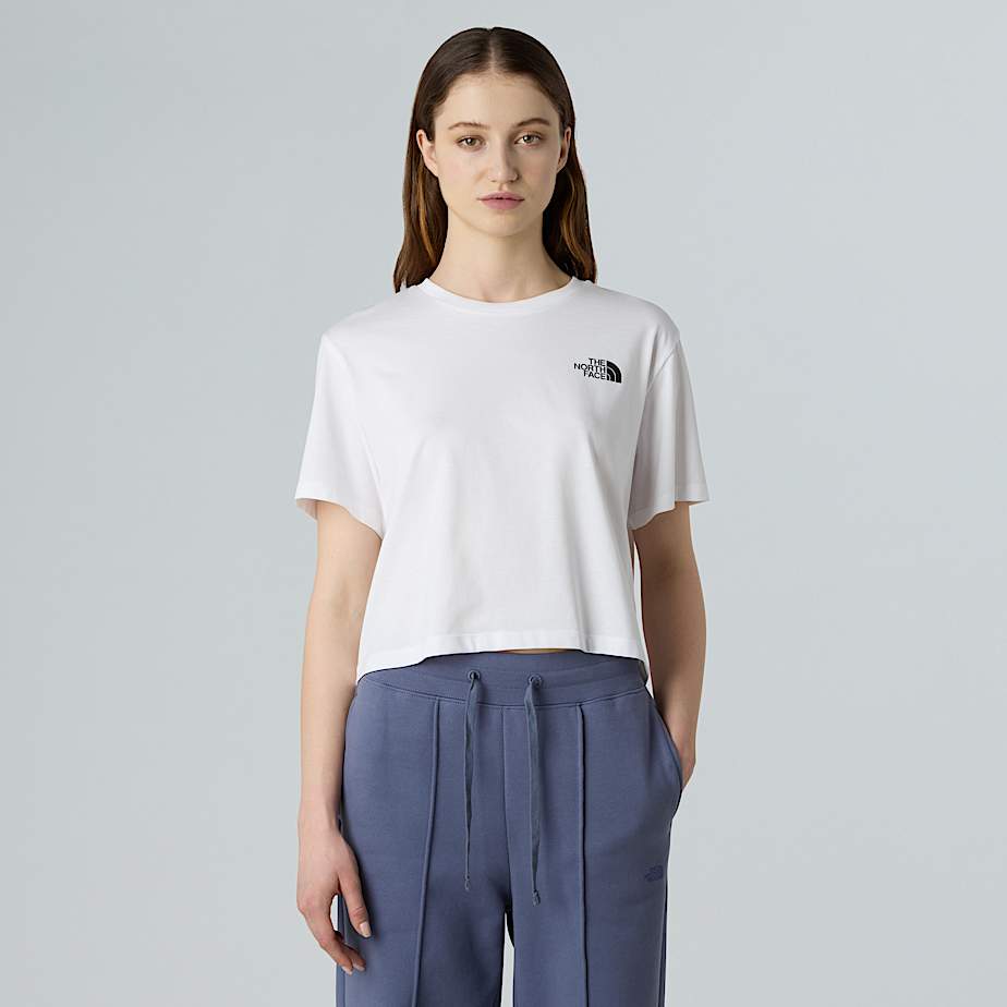 Women's Cropped Simple Dome T-Shirt | The North Face FI