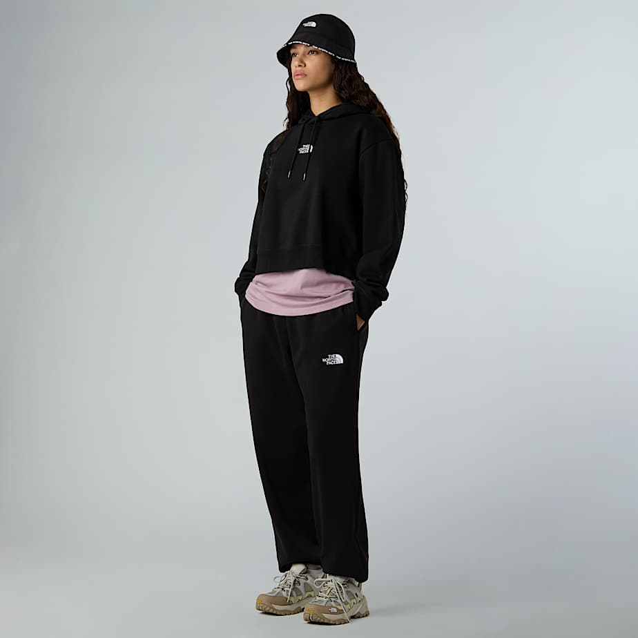 Women's Essential Cropped Hoodie - 2