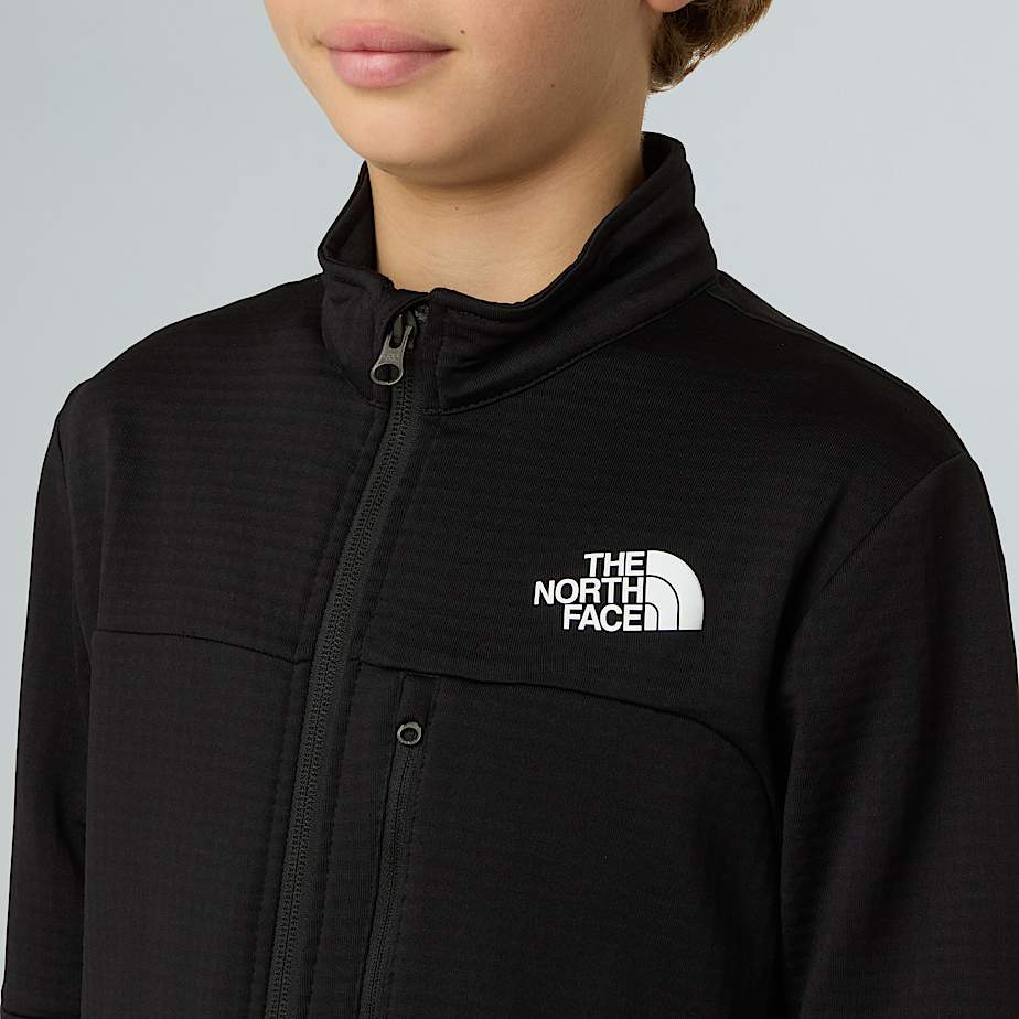 Hike Midlayer-Jacke mit durchgehendem RV für Jugendliche - 5