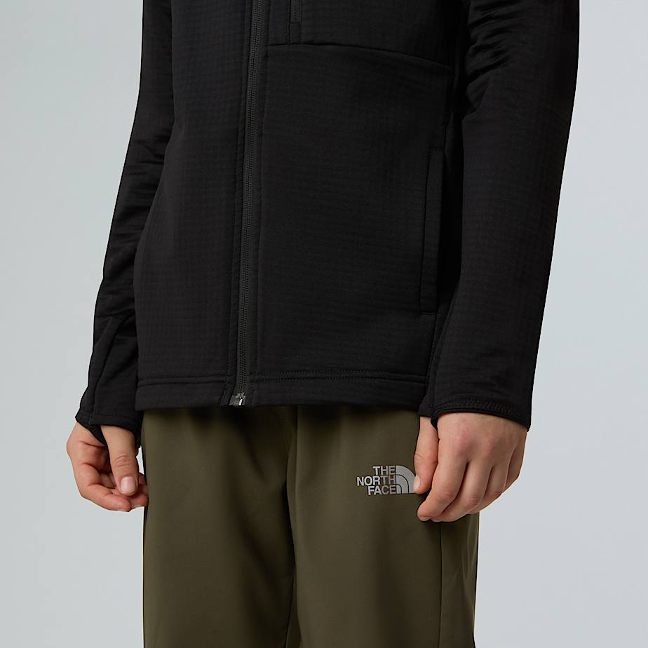 Hike Midlayer-Jacke mit durchgehendem RV für Jugendliche - 7