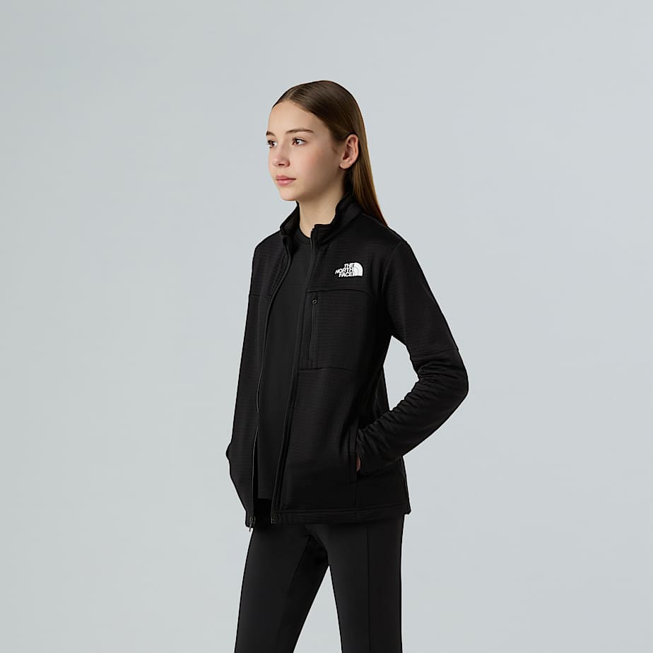 Hike Midlayer-Jacke mit durchgehendem RV für Jugendliche - 10