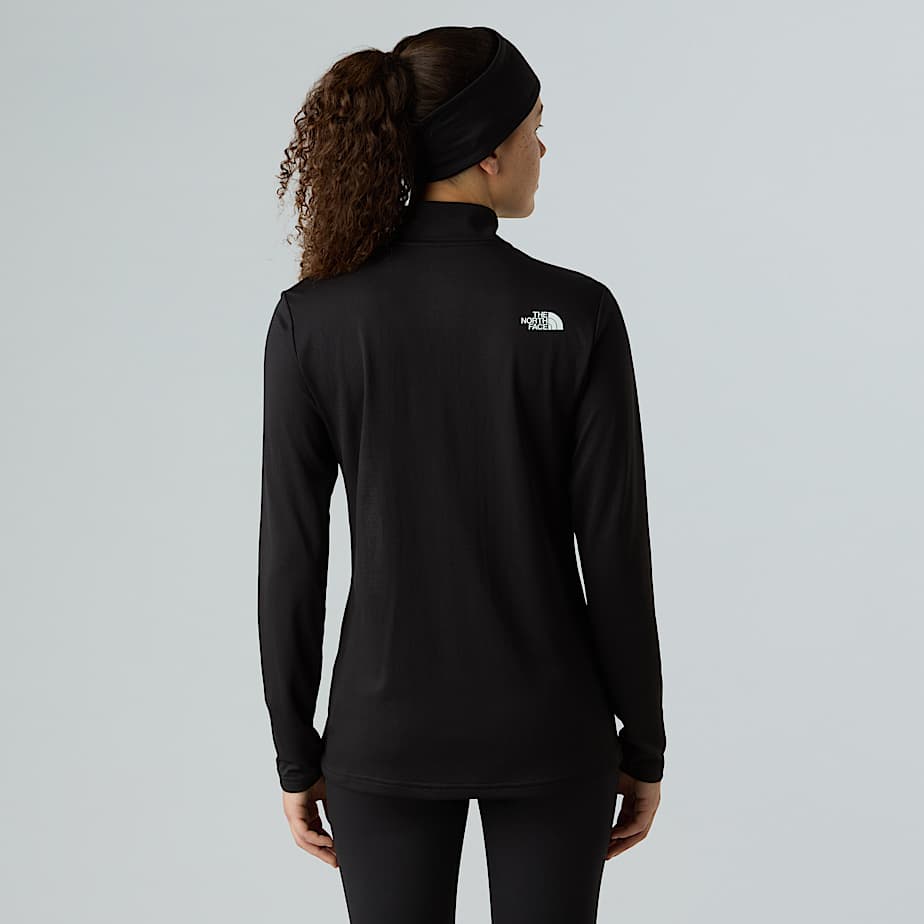 Haut slim manches longues à col zippé Flex pour femme - 3