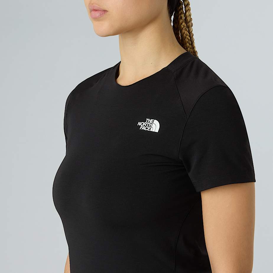 売れ筋商品|||ノースフェイス Tシャツ レディース トップス LIGHTNING ALPINE  - Sports T-shirt - black Women's Lightning Alpine T-Shirt | The North Face UK