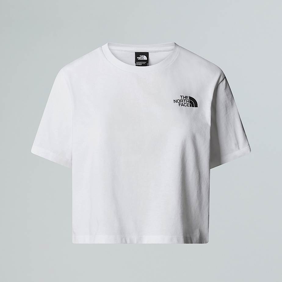 Women’s Cropped Simple Dome T-Shirt - 5