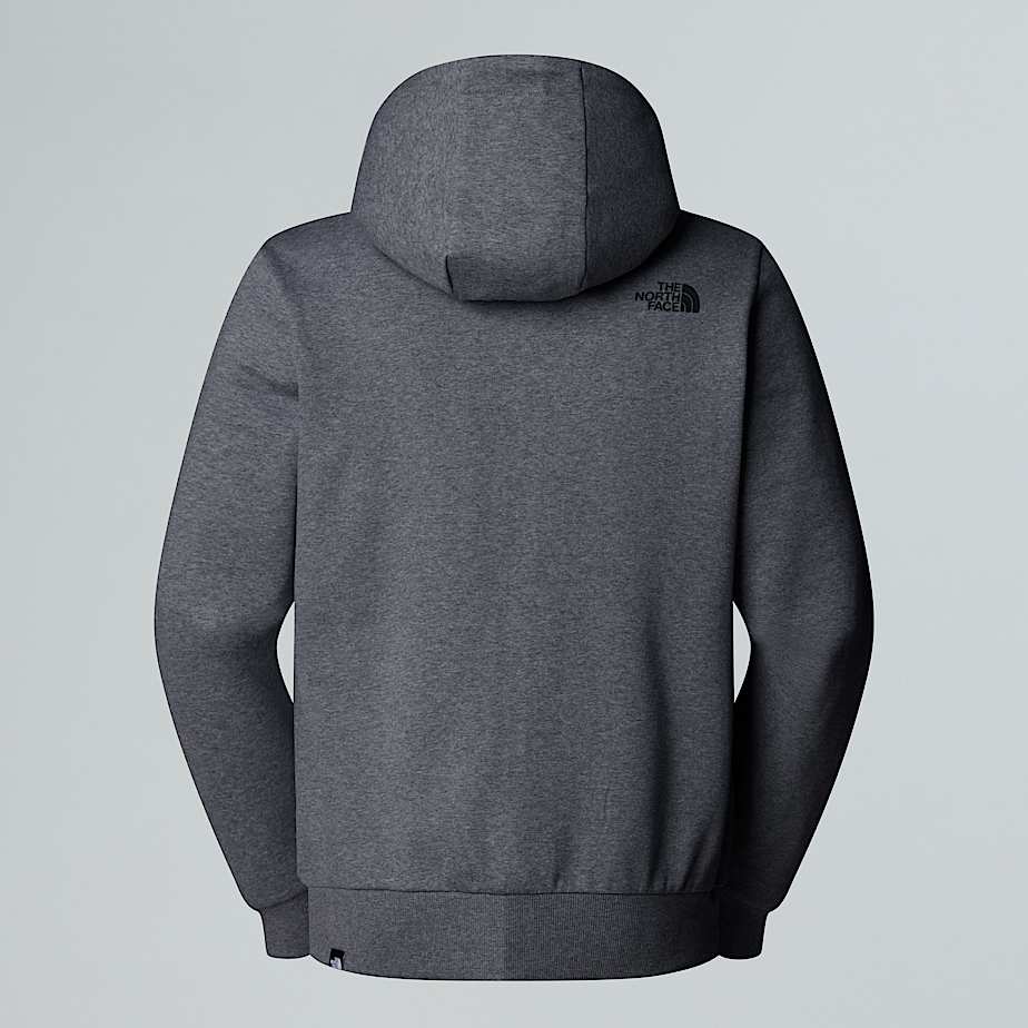 Men's Simple Dome Full-Zip Hoodie - 9