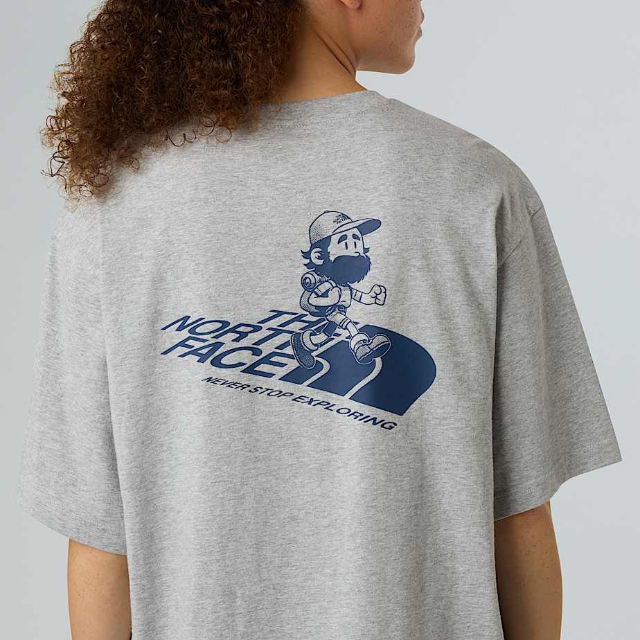Unisex Run Graphic Relaxed T-Shirt - 12