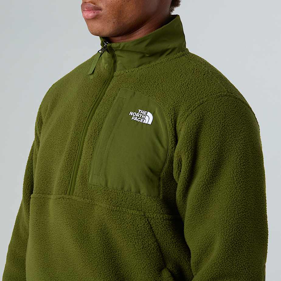 Yumiori Off-Peak Fleecejacke mit 1/2-langem RV für Herren - 4