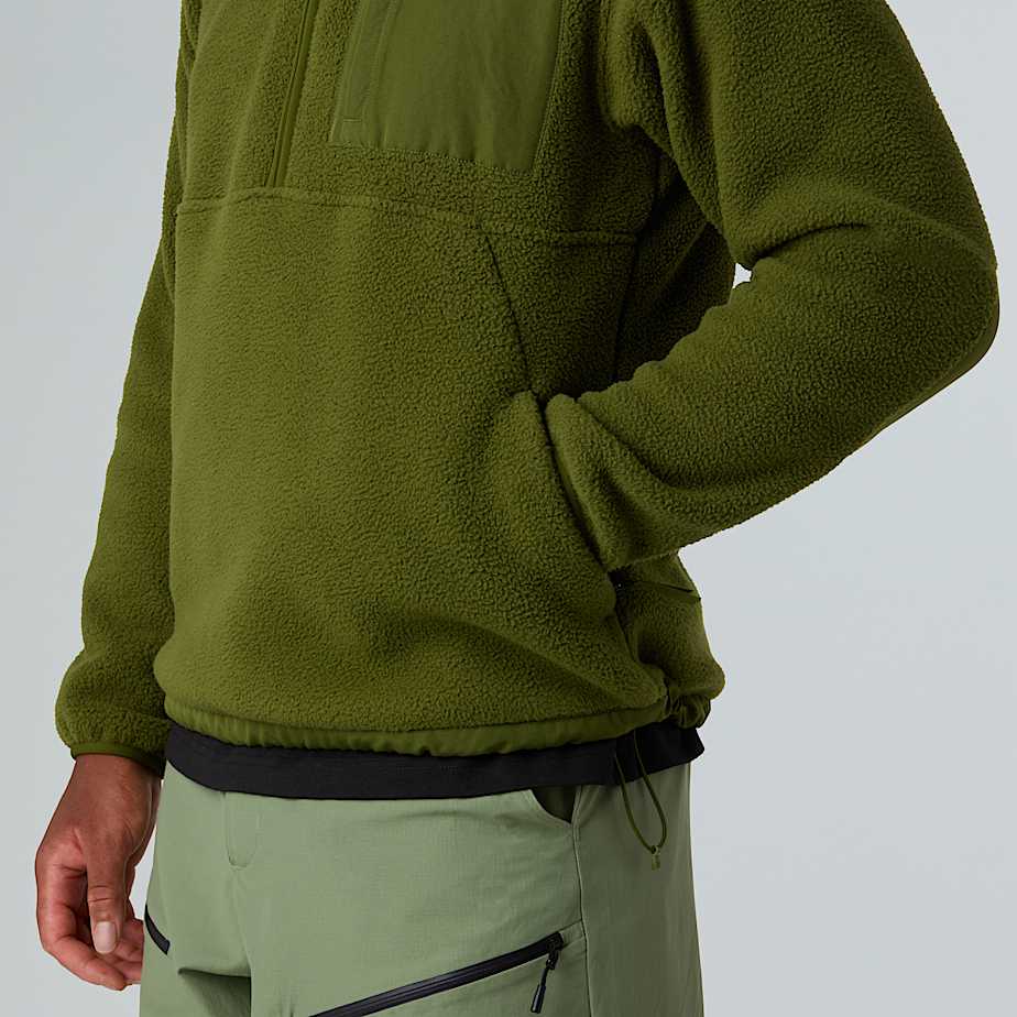 Yumiori Off-Peak Fleecejacke mit 1/2-langem RV für Herren - 6