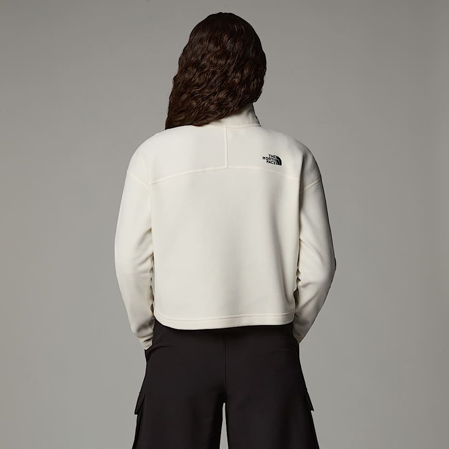 100 Glacier kurzgeschnittener Fleece mit 1/4-langem RV für Damen - 5